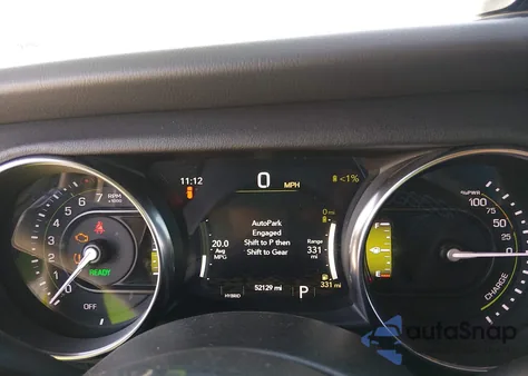 2023 Jeep Wrangler 4Xe Sahara 4X4 z USA, uszkodzony, nr VIN 1C4JJXP65PW683521